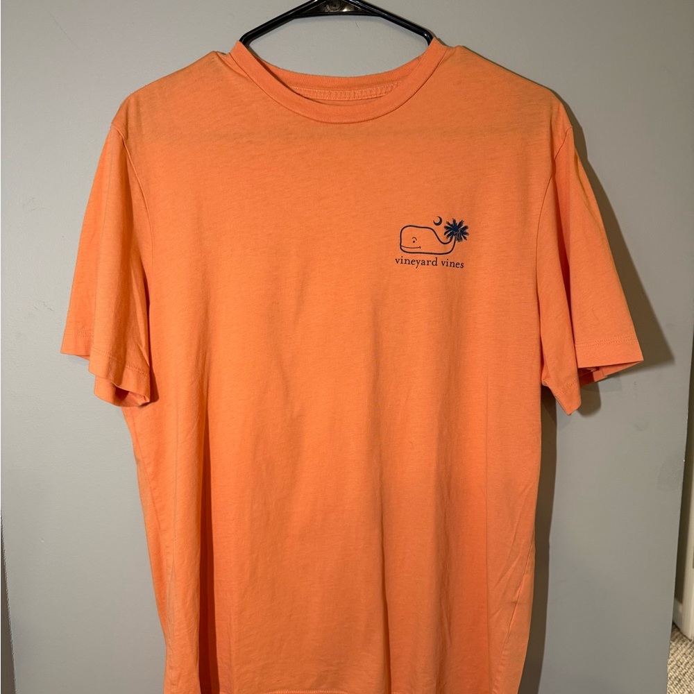 Vineyard Vines Orange Short Sleeve Tee